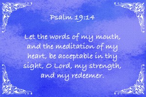 Psalm 19 14 5BL